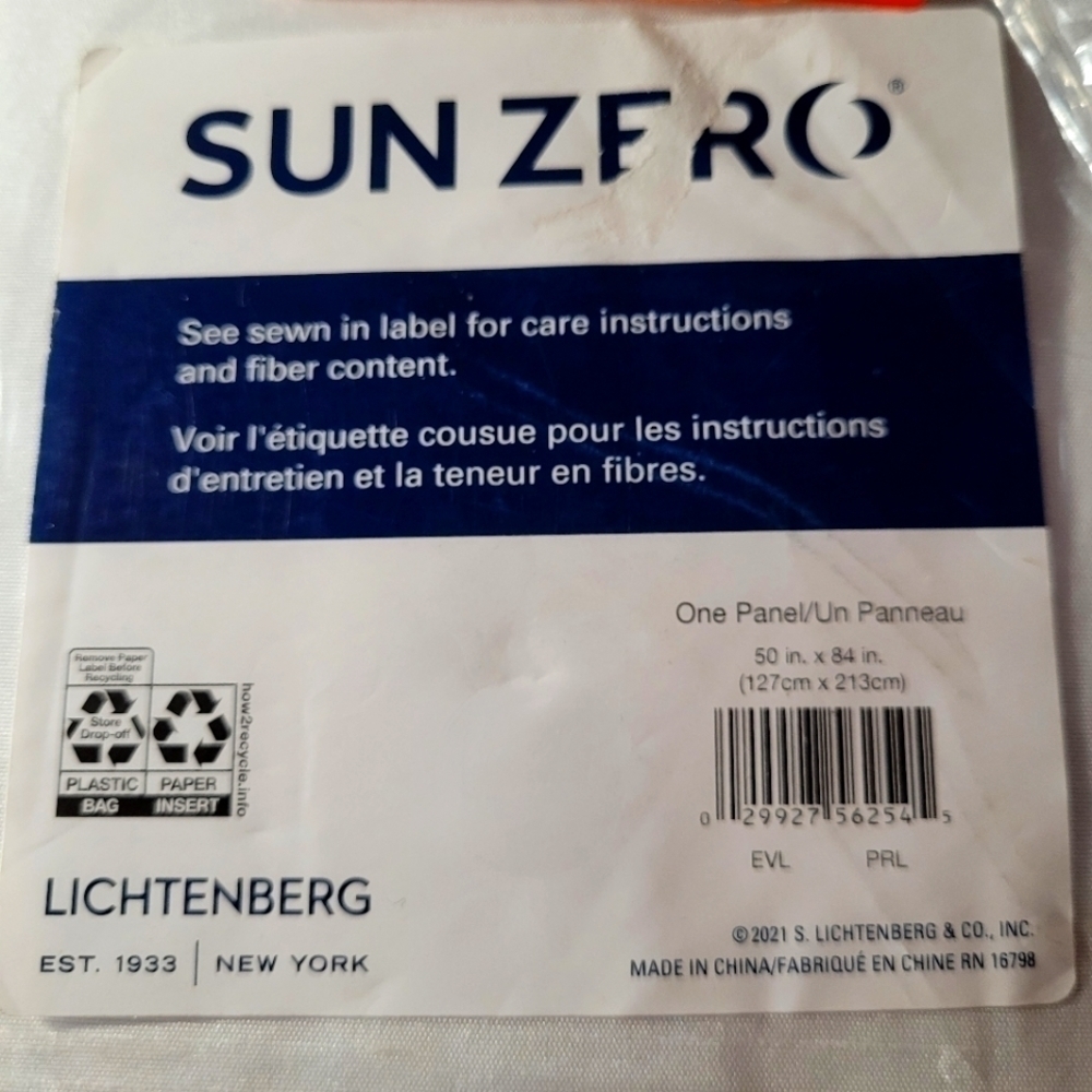 Lichtenberg Sun Zero NWT